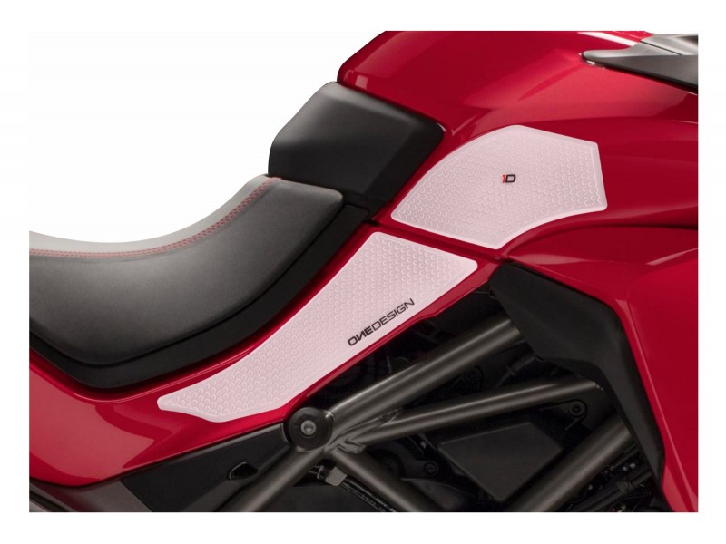 Tank side protectors PUIG ANTI-SLIP 20069W transparent