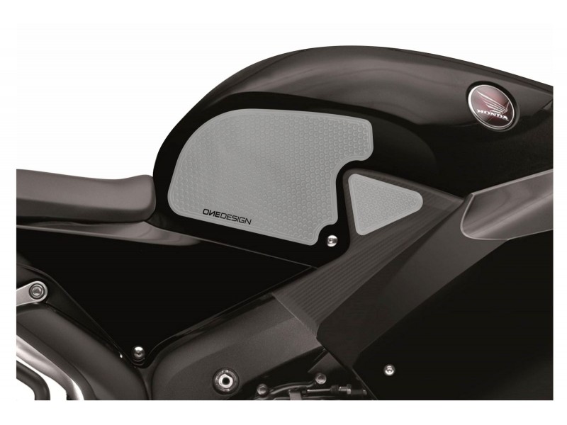 Tank side protectors PUIG ANTI-SLIP 20072W transparent