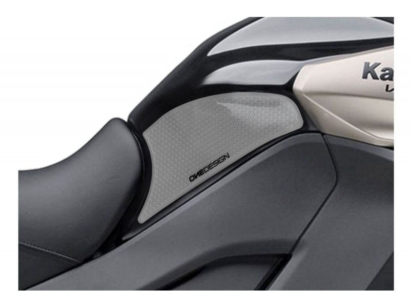 Tank side protectors PUIG ANTI-SLIP 20077W transparent