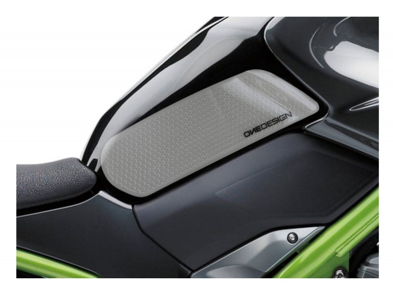 Tank side protectors PUIG ANTI-SLIP 20078W transparent