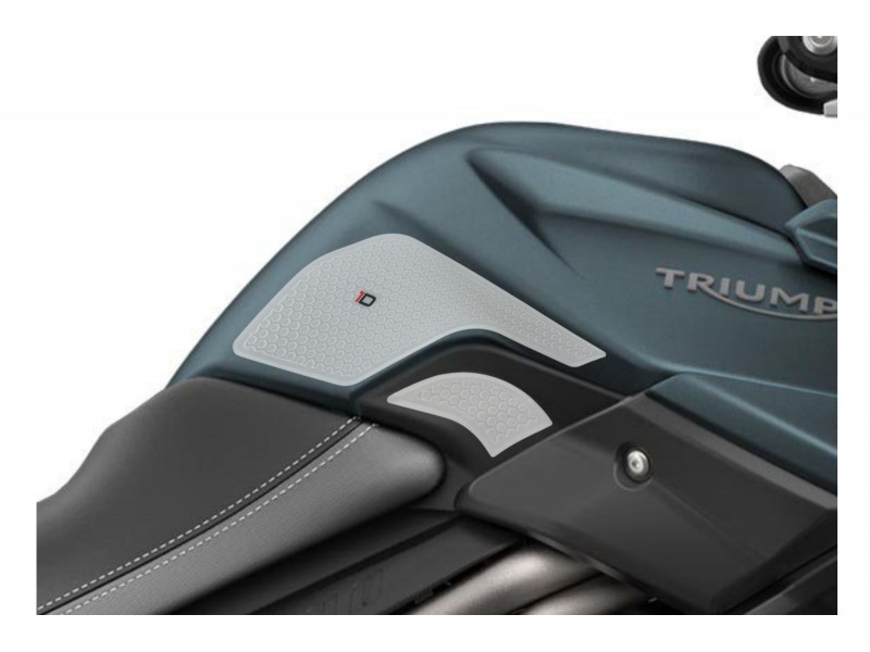 Tank side protectors PUIG ANTI-SLIP 20088W transparent