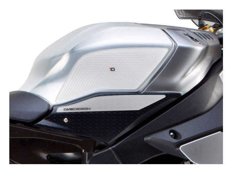 Tank side protectors PUIG ANTI-SLIP 20094W transparent