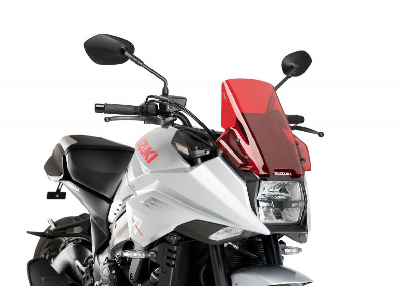 Windscreen PUIG TOURING 3637R Rosu