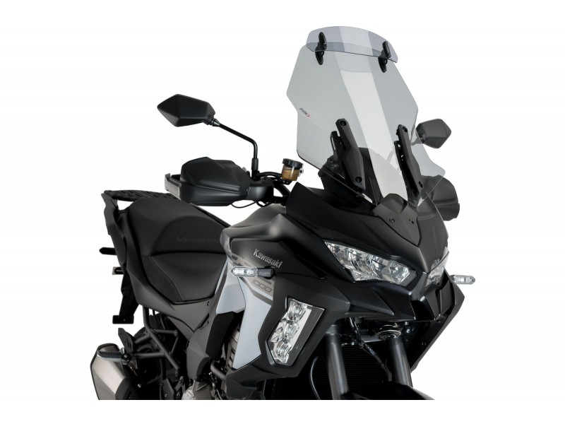 Windscreen PUIG TOURING WITH VISOR 3731H smoke