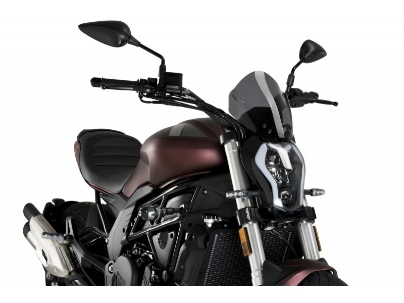 Windshield PUIG NEW. GEN SPORT 3690F dark smoke