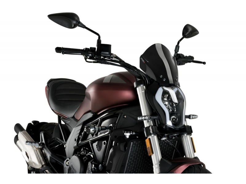 Windshield PUIG NEW. GEN SPORT 3690N Negru