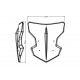 Windshield PUIG SHARK 20337W transparent