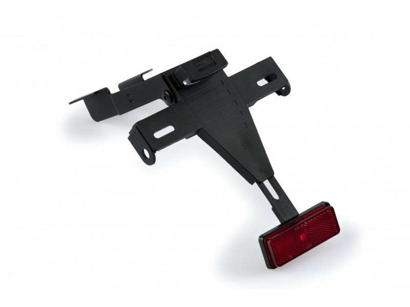 Adjustable license support PUIG 3884N Negru
