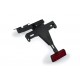 Adjustable license support PUIG 3884N Negru