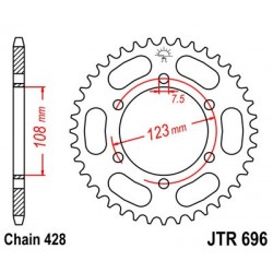 Foaie spate JT JTR 696-50 50T, 428 Foaie spate JT JTR 696-50 50T, 428