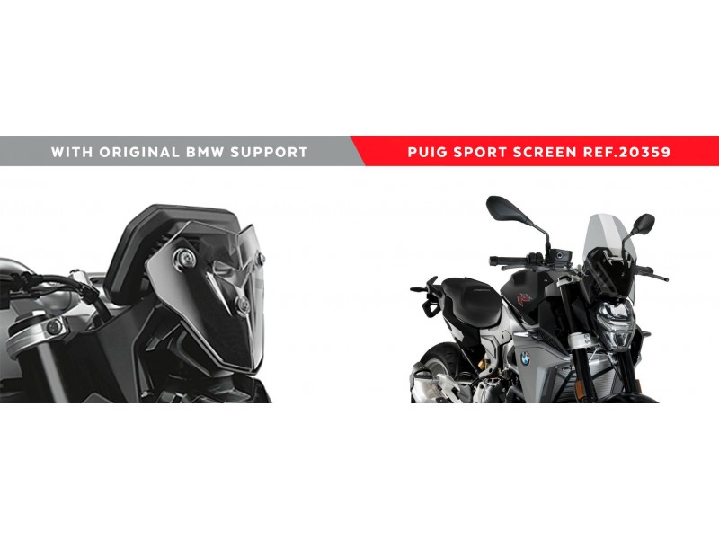 Windshield PUIG NEW. GEN SPORT 20359H smoke Windshield PUIG NEW. GEN SPORT 20359H smoke