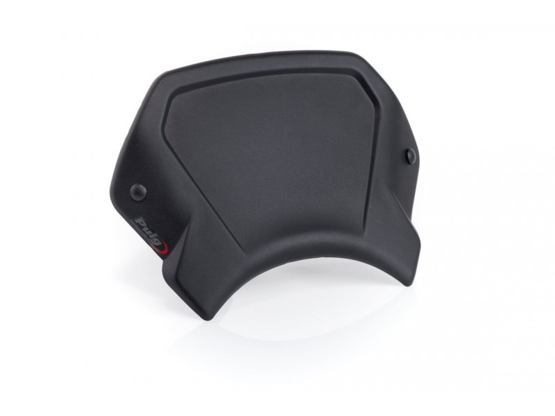 Windshield PUIG FRONTAL PLATE 20400N Negru