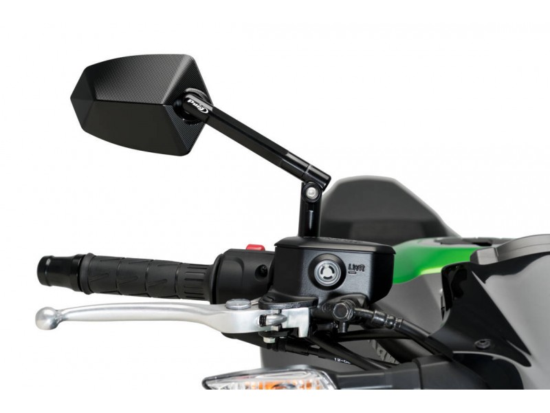 Oglinda retrovizoare PUIG GT.1 020NN black / black dreapta
