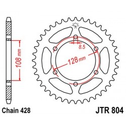 Foaie spate JT JTR 804-45 45T, 428 Foaie spate JT JTR 804-45 45T, 428