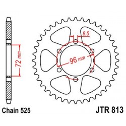 Foaie spate JT JTR 813-39 39T, 525 Foaie spate JT JTR 813-39 39T, 525