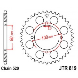 Foaie spate JT JTR 819-37 37T, 520 Foaie spate JT JTR 819-37 37T, 520