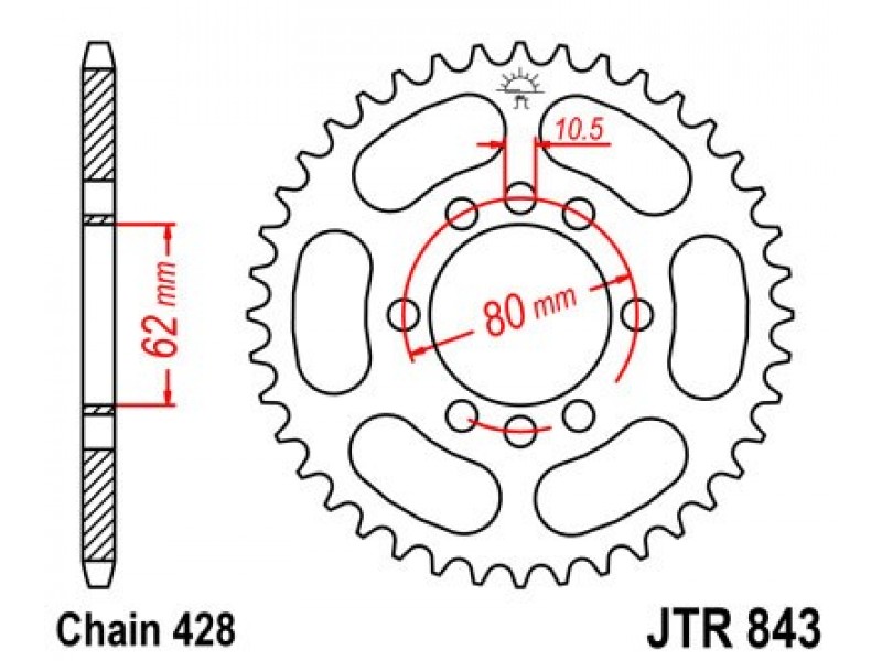 Foaie spate JT JTR 843-45 45T, 428 Foaie spate JT JTR 843-45 45T, 428