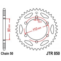Foaie spate JT JTR 850-34 34T, 530 Foaie spate JT JTR 850-34 34T, 530