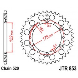 Foaie spate JT JTR 853-41 41T, 520 Foaie spate JT JTR 853-41 41T, 520