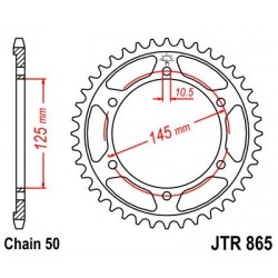 Foaie spate JT JTR 865-39 39T, 530 Foaie spate JT JTR 865-39 39T, 530
