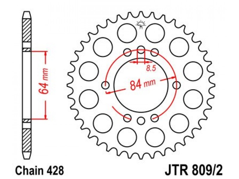 Foaie spate JT JTR 809/2-45 45T, 428 Foaie spate JT JTR 809/2-45 45T, 428