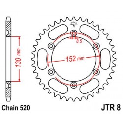 Foaie spate JT JTR 8-51 51T, 520 Foaie spate JT JTR 8-51 51T, 520