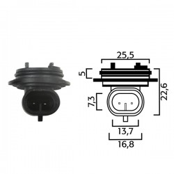Holder for bulbs RMS 246472060 H1 Holder for bulbs RMS 246472060 H1