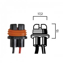 Holder for bulbs RMS 246472080 H8/H9/H11 Holder for bulbs RMS 246472080 H8/H9/H11