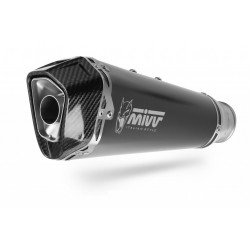 Evacuare MIVV DELTA RACE K.053.LDRB Black Stainless Steel Evacuare MIVV DELTA RACE K.053.LDRB Black Stainless Steel