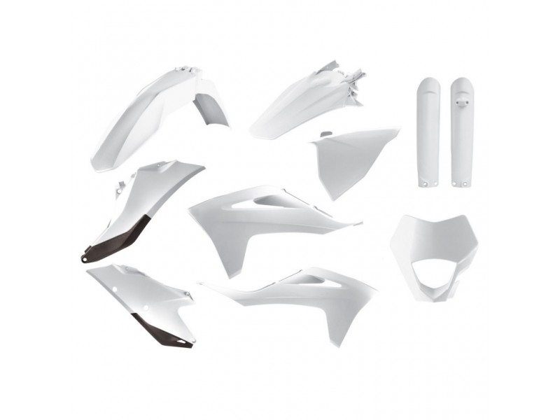 Kit plastice POLISPORT 91027 enduro Alb