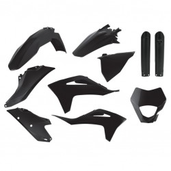 Kit plastice POLISPORT 91028 enduro Negru Kit plastice POLISPORT 91028 enduro Negru