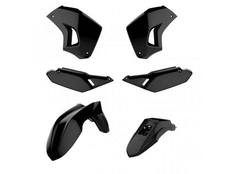 Kit plastice POLISPORT 90858 Negru