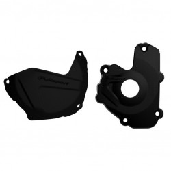 Clutch and ignition cover protector kit POLISPORT 90949 Albastru Clutch and ignition cover protector kit POLISPORT 90949 Albastru