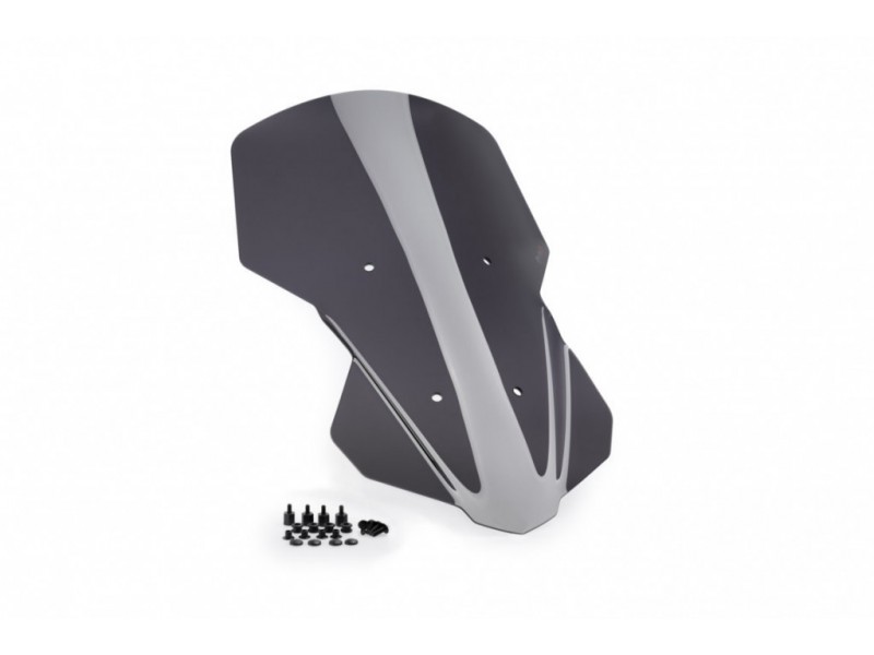 Windscreen PUIG TOURING 20434F dark smoke