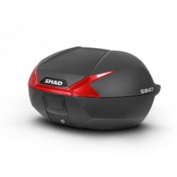 Top case SHAD SH47 D0B47206 negru/rosu