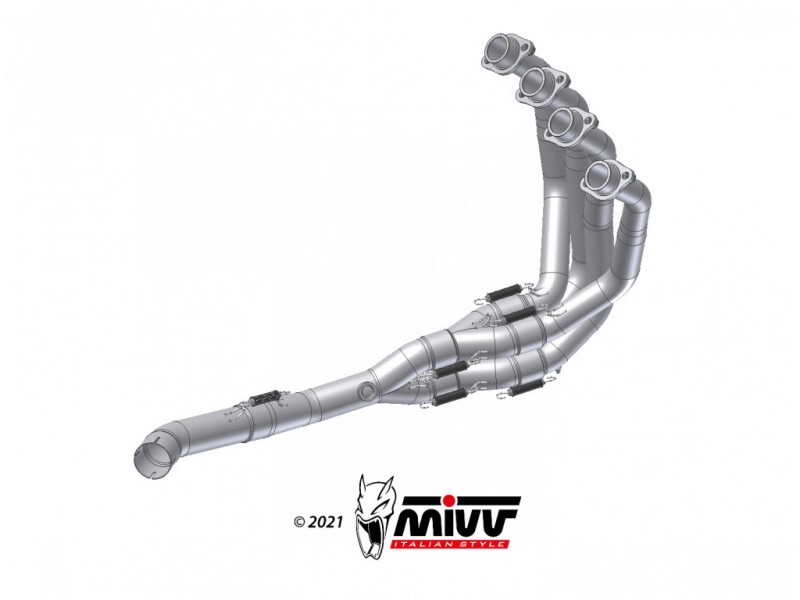 No-kat pipe MIVV K.052.C1 No-kat pipe MIVV K.052.C1