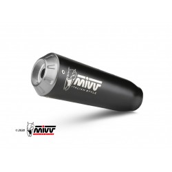 Full exhaust system 3x1 MIVV X-M1 Y.060.LC4B Black Stainless Steel
