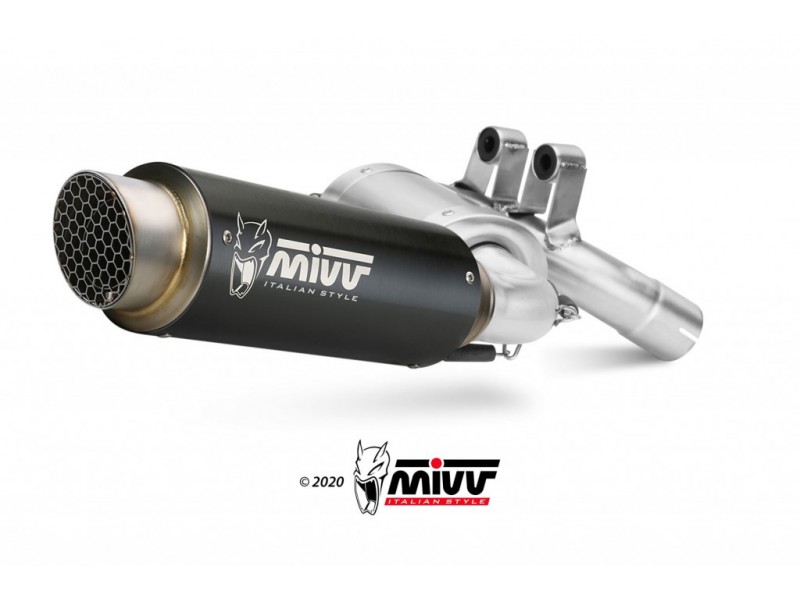 Evacuare MIVV GPpro B.038.LXBP Black Stainless Steel