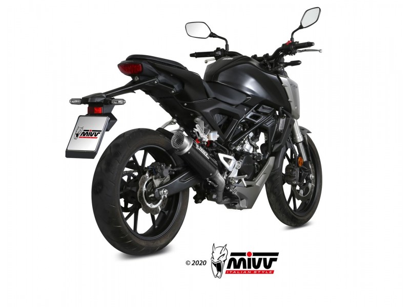 Sistem de evacuare complet 1x1 MIVV GPpro H.074.L2P Carbon Sistem de evacuare complet 1x1 MIVV GPpro H.074.L2P Carbon