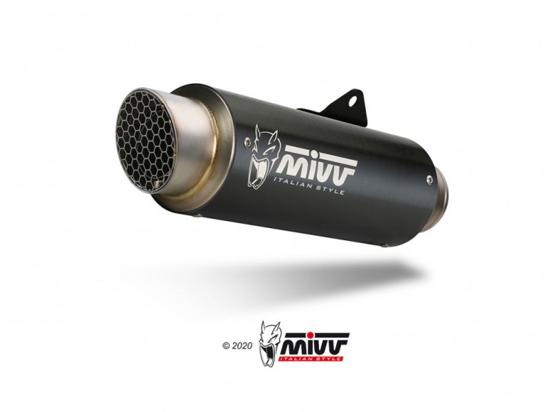 Evacuare MIVV GPpro Y.063.LXBP Black Stainless Steel Evacuare MIVV GPpro Y.063.LXBP Black Stainless Steel