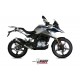 Sistem de evacuare complet 1x1 MIVV DELTA RACE B.035.LDRB Black Stainless Steel