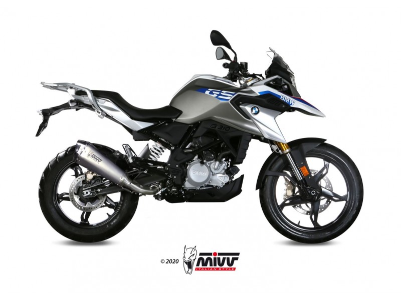 Sistem de evacuare complet 1x1 MIVV DELTA RACE B.035.LDRX otel inoxidabil