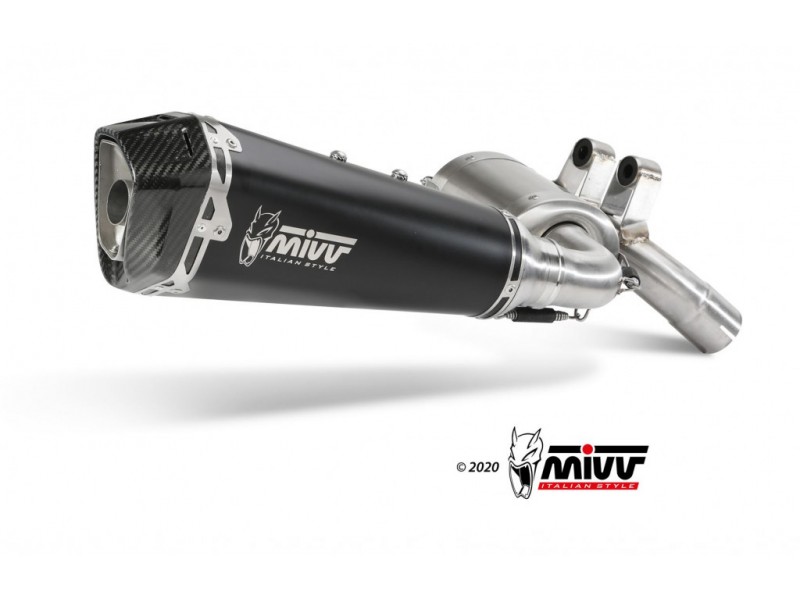 Evacuare MIVV DELTA RACE B.037.LDRB Black Stainless Steel