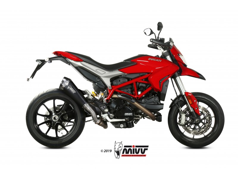 Evacuare MIVV DELTA RACE D.043.LDRB Black Stainless Steel Evacuare MIVV DELTA RACE D.043.LDRB Black Stainless Steel