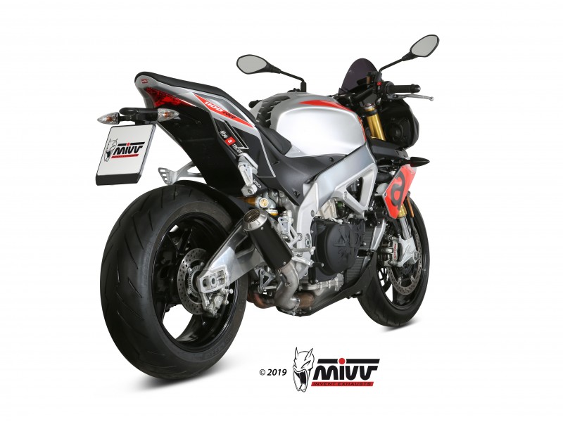 Evacuare MIVV MK3 A.012.SM3B Black Stainless Steel