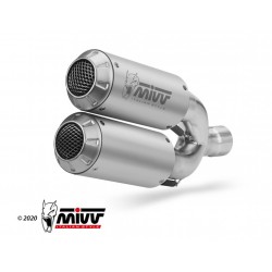 Kit 2 evacuari MIVV MK3 D.043.SM3X otel inoxidabil