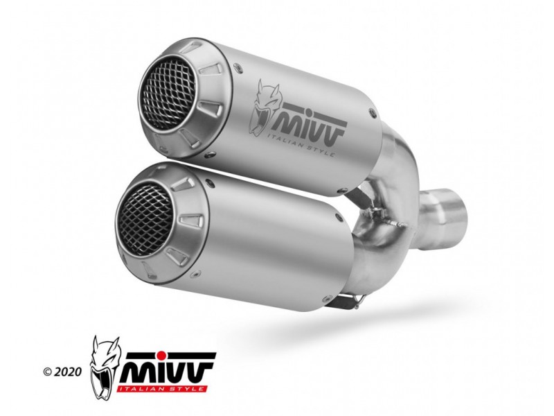 Kit 2 evacuari MIVV MK3 D.043.SM3X otel inoxidabil