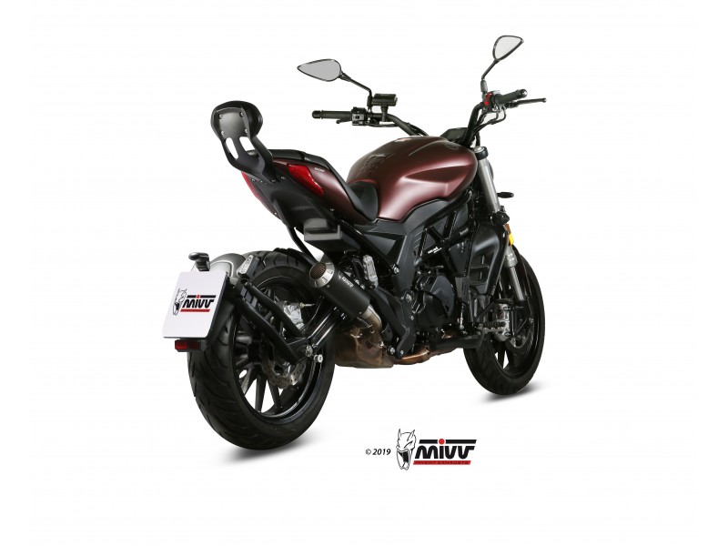 Evacuare MIVV MK3 E.005.LM3B Black Stainless Steel
