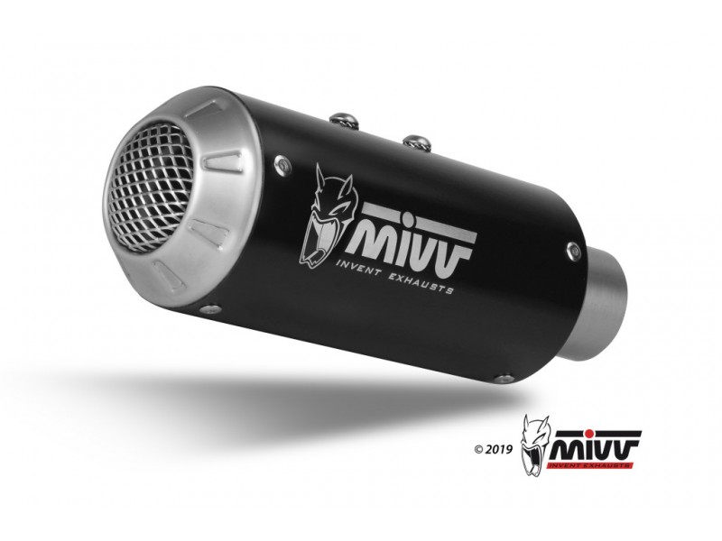 Sistem de evacuare complet 4x2x1 MIVV MK3 H.072.SM3B Black Stainless Steel