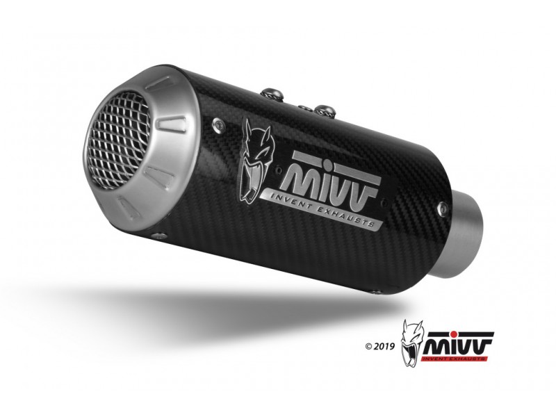 Sistem de evacuare complet 4x2x1 MIVV MK3 H.072.SM3C Carbon